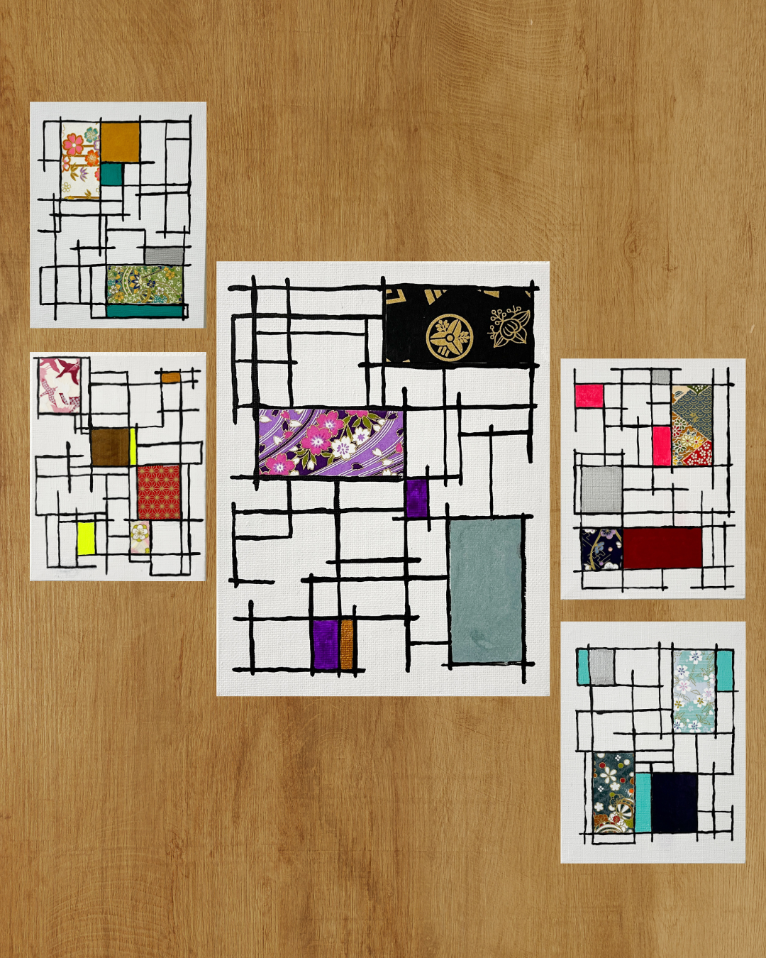投稿についてもっと詳しく 【新作】モンドリアンと和紙の邂逅：The Meeting of Mondrian and Japanese Washi Paper