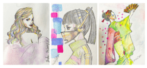 投稿についてもっと詳しく おしゃれに飾る水彩手描きポートレート | Hand-Painted Unique Portraits