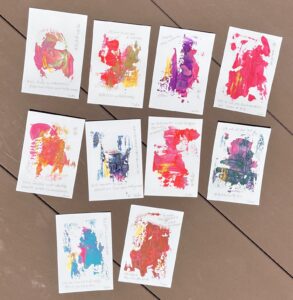 投稿についてもっと詳しく チャリティ用のアファメーションカードができました：Affirmation Cards for a Charity Project